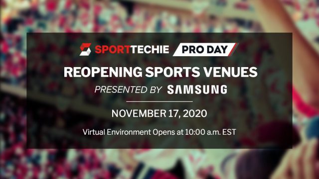 Fortress Featured at SportTechie’s REOPENING SPORTS VENUES November 17th