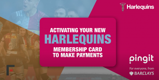 Video: The New Harlequins Season Ticket Membership Card