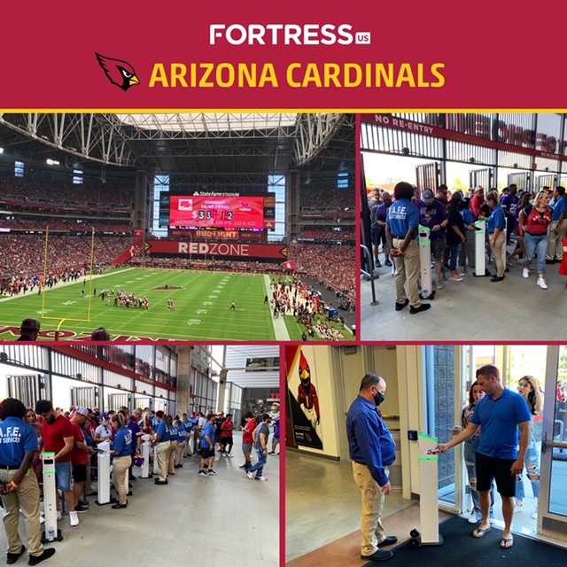Fortress Pods Welcome Fans to NFL Season in Arizona