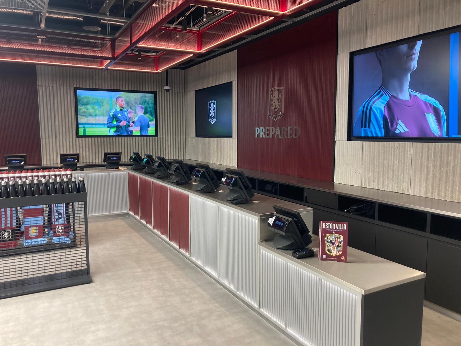 Aston Villa’s Villa Store Opens to Fans