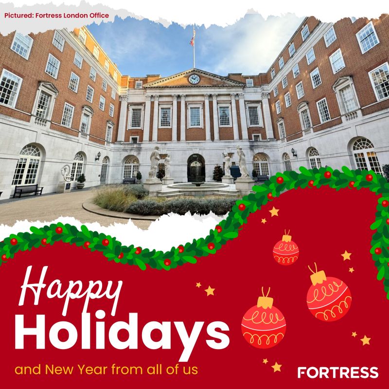 Happy Holidays from Fortress